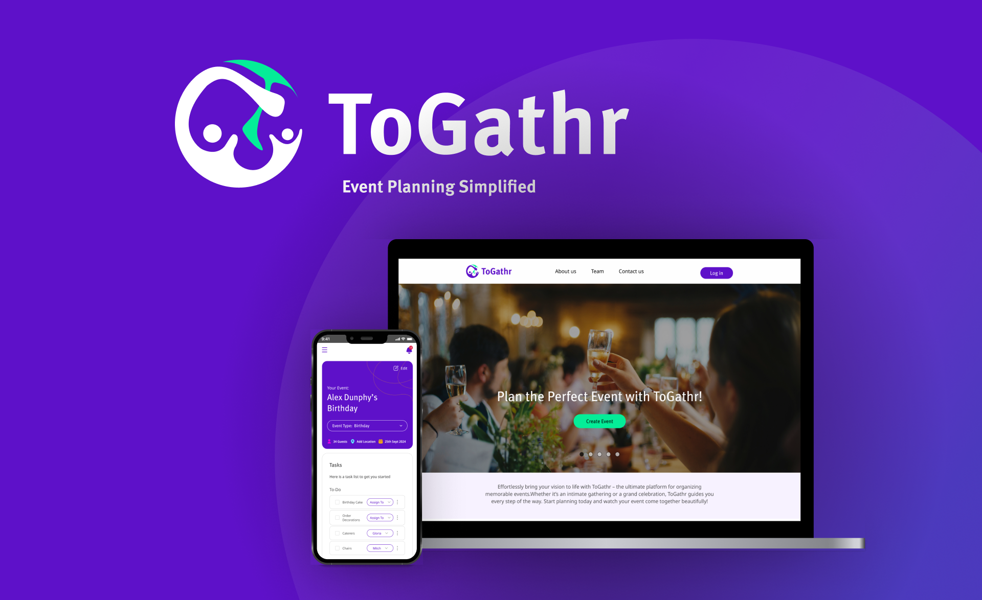 ToGathr app overview