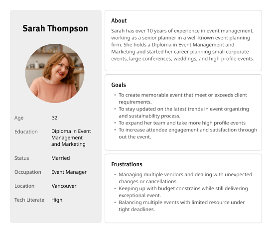 ToGathr User Persona 01